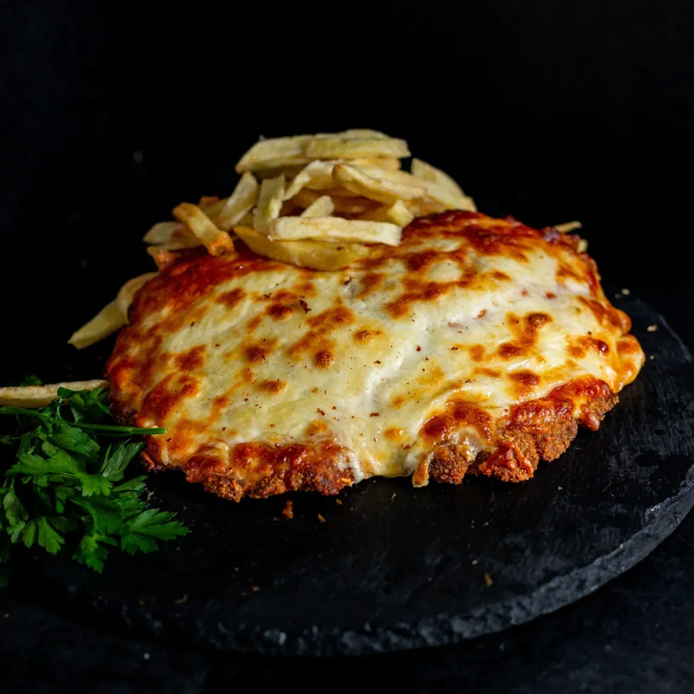 Milanesa a la napolitana